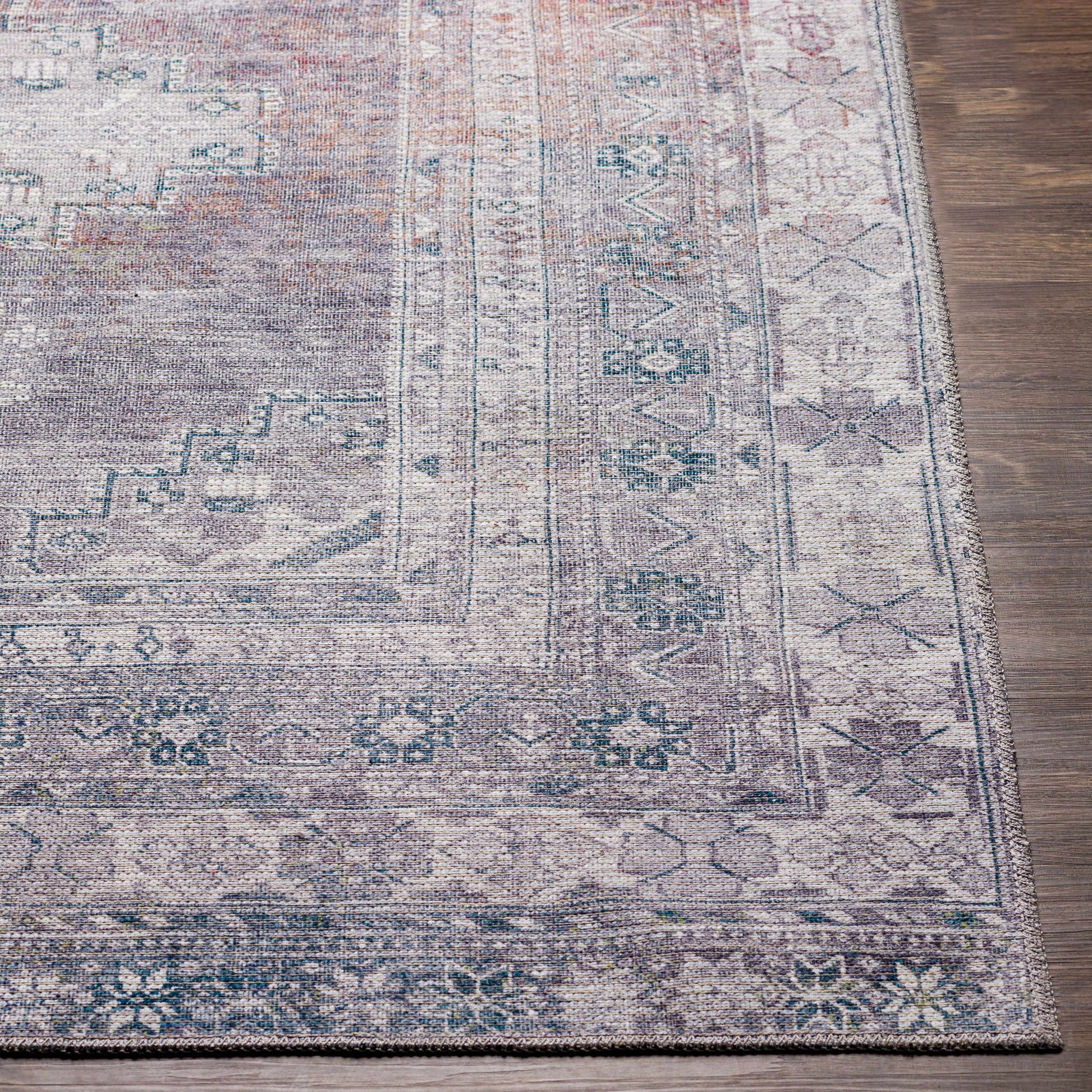 Baltinglass Brown Washable Area Rug Boutique Rugs