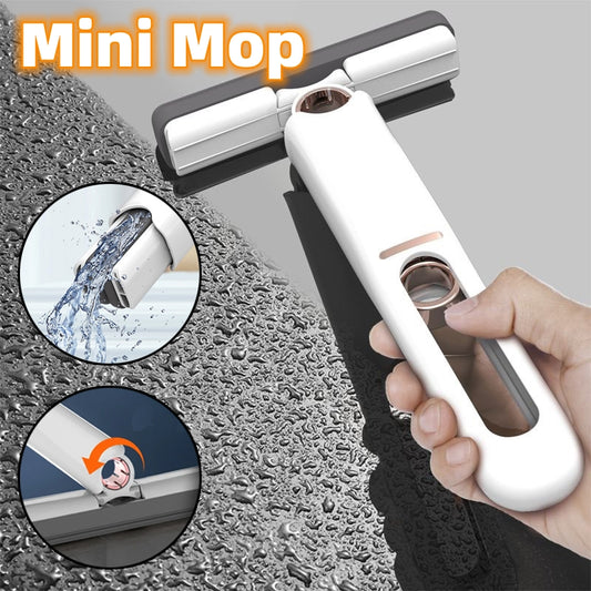 Mini Mops Floor Cleaning Sponge Squeeze Mop Household Cleaning Tools Home Car Portable Wiper Glass Screen Desk Cleaner Mop ShopOnlyDeal