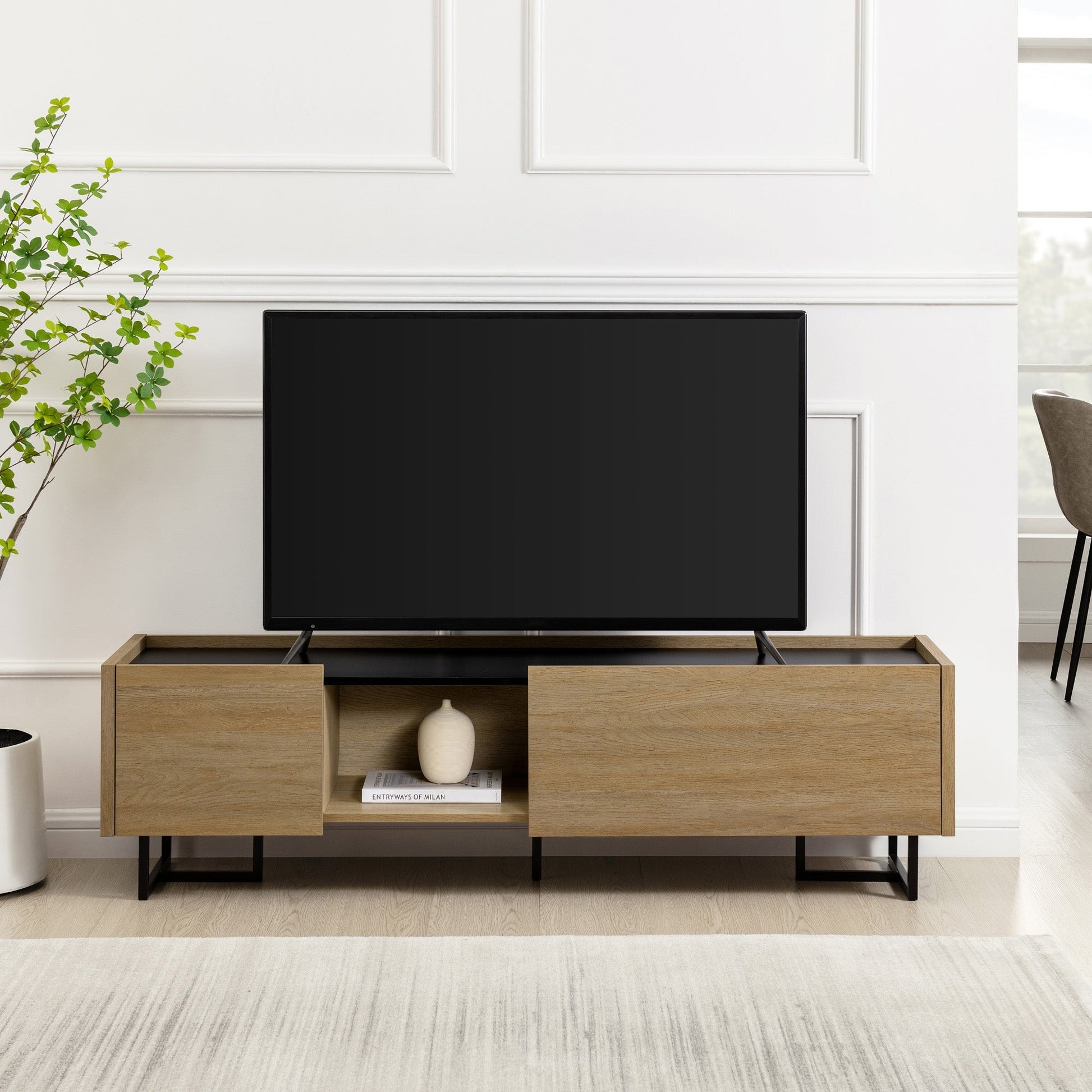 Arwin Minimalist Media Console Walker Edison