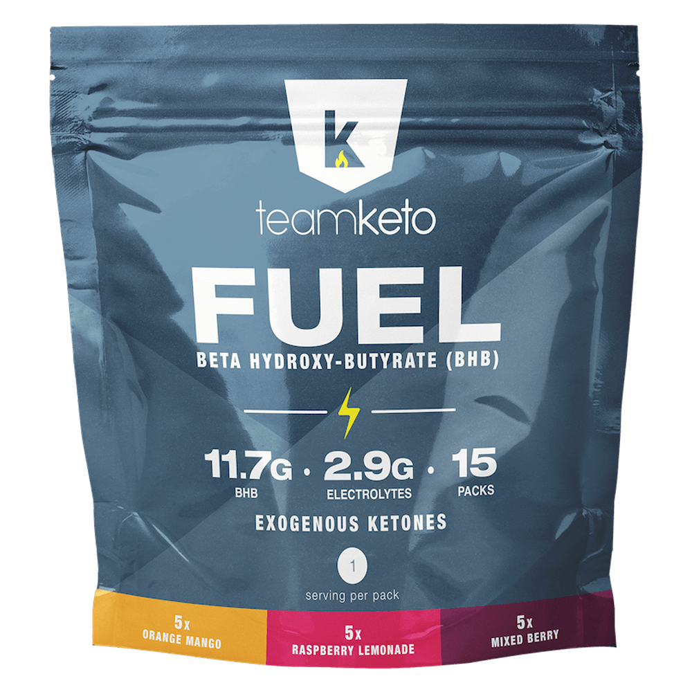 Fuel Exogenous Ketone Travel Packs TeamKeto