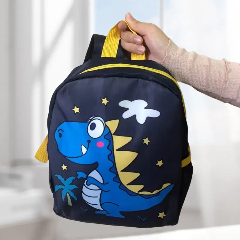 Cute Dino Animal Print Kids Backpack: Perfect for School and Adventures Dinosaur ShopOnlyDeal