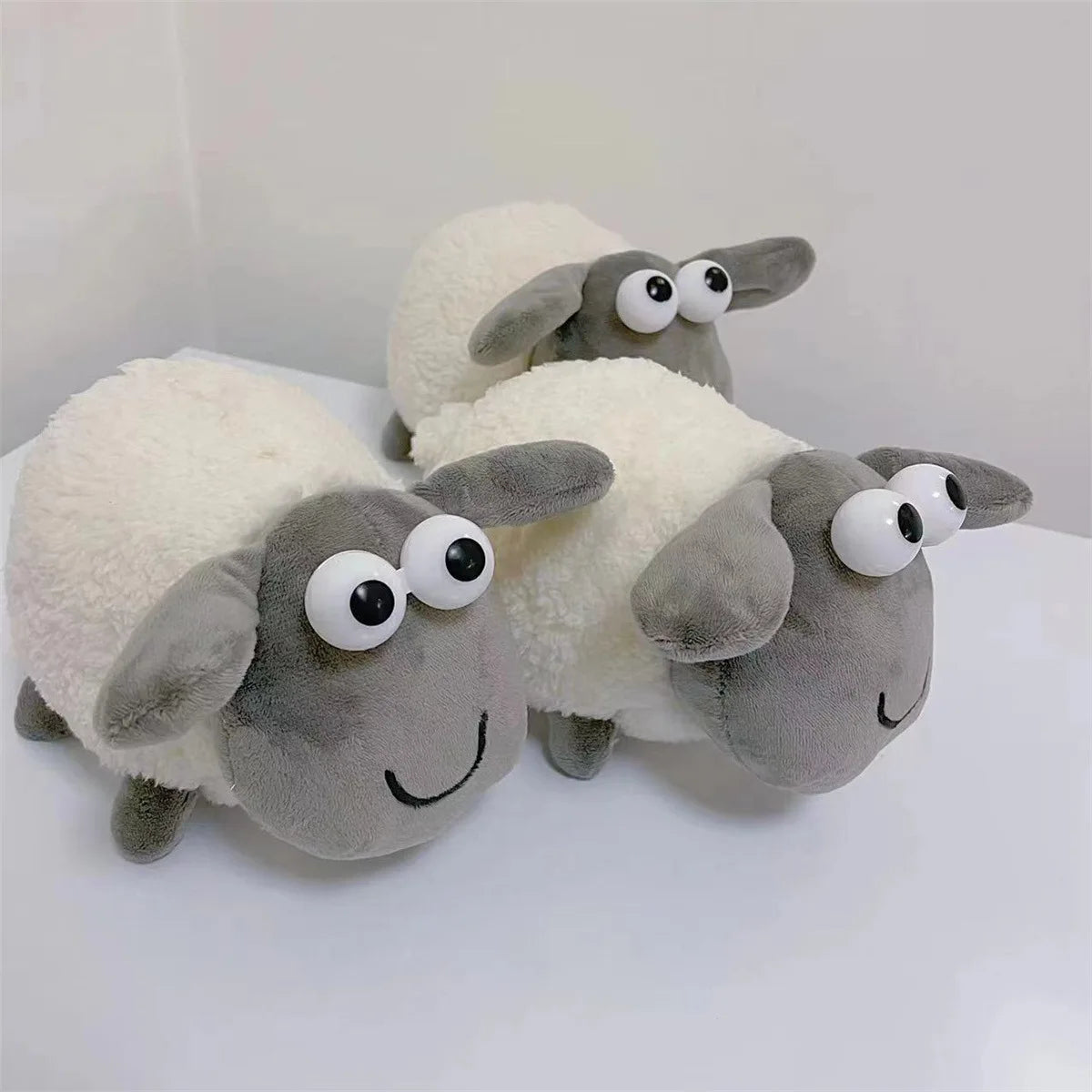 100/80/60/40cm stuffed animals sheep doll cute soft fluffy plush toys for kids boys girls Alliswell Apparel Store