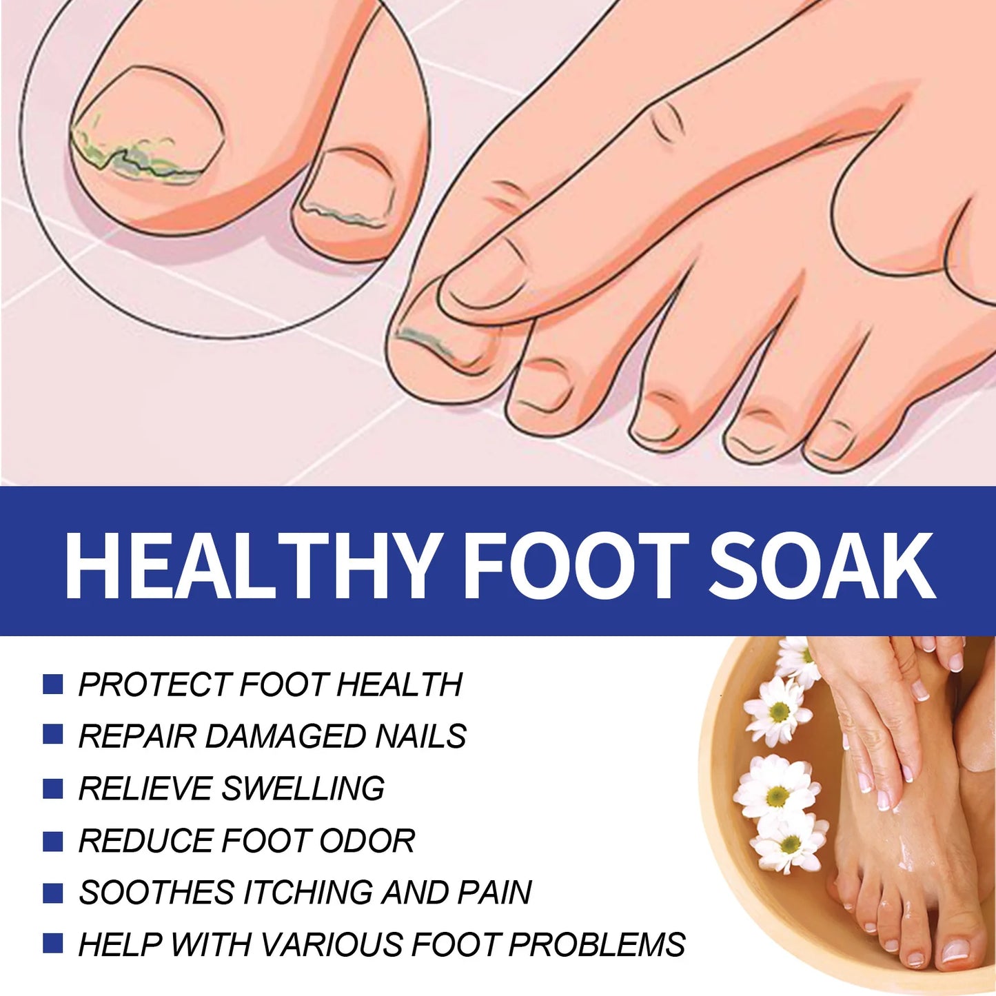 10pcs/Bag Foot Cleansing Soak Gel Dehumidification Detox Relieve Fatigue Natural Herbal Foot Bath Capsule Shape Up Care Ww Beauty Daily Store