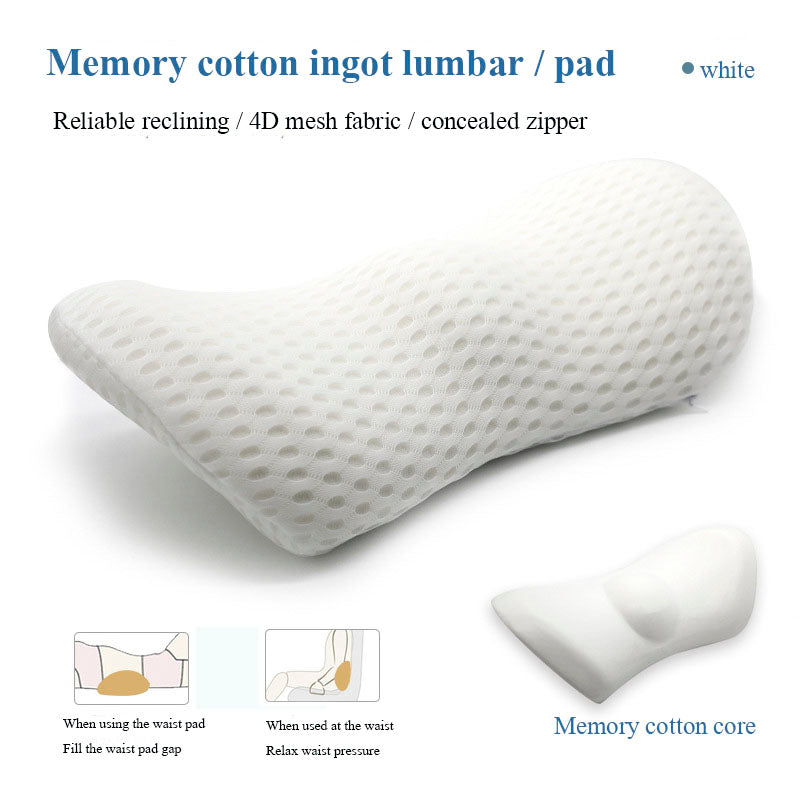 Lumbar Support Pillow For Side Sleepers Pregnancy Relieve Hip Coccyx Sciatica Pain Machine Chair Back Cushion Waist Car Seat ShopOnlyDeal