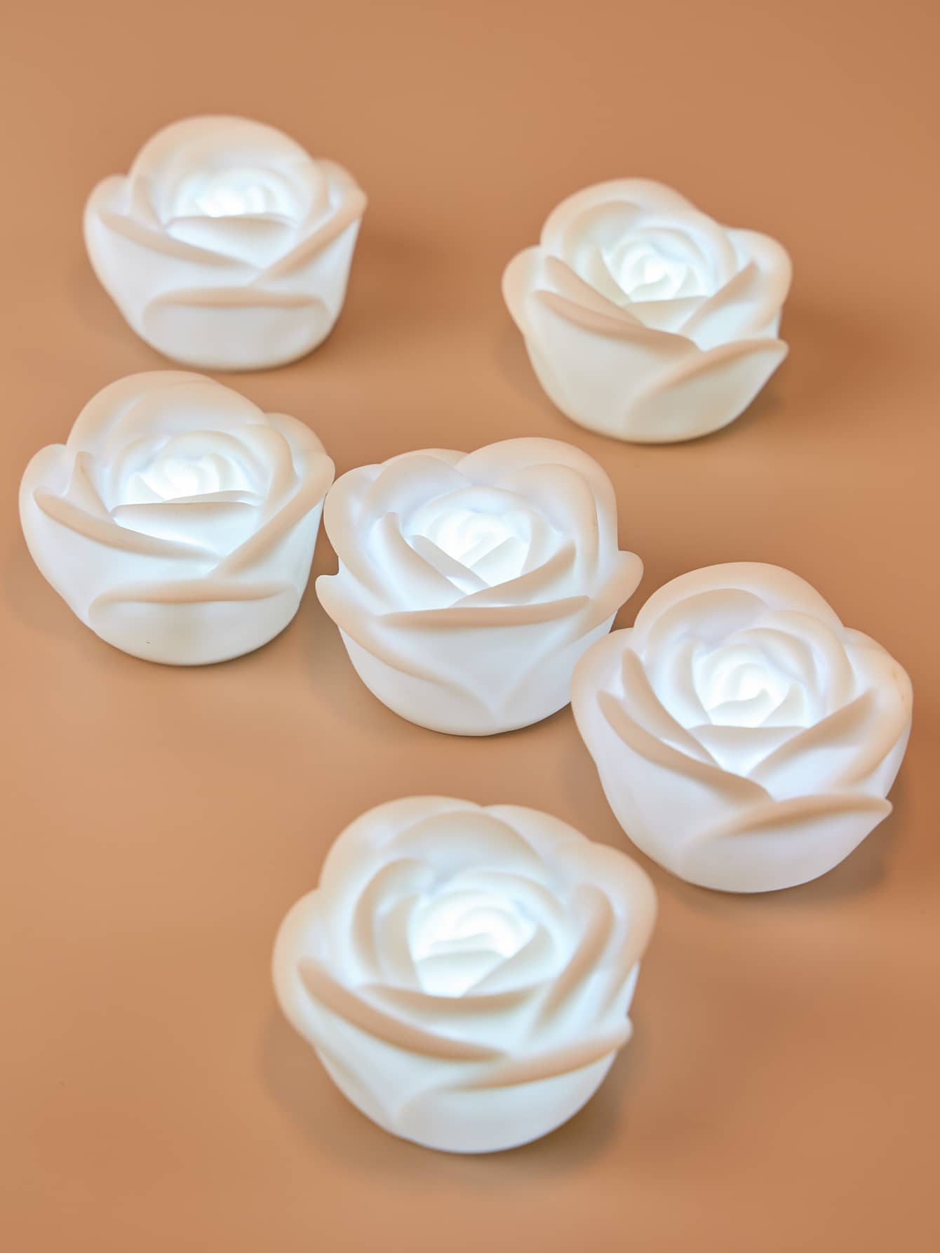 Rose Shaped Light 6pcs Valentines Day ShopOnlyDeal