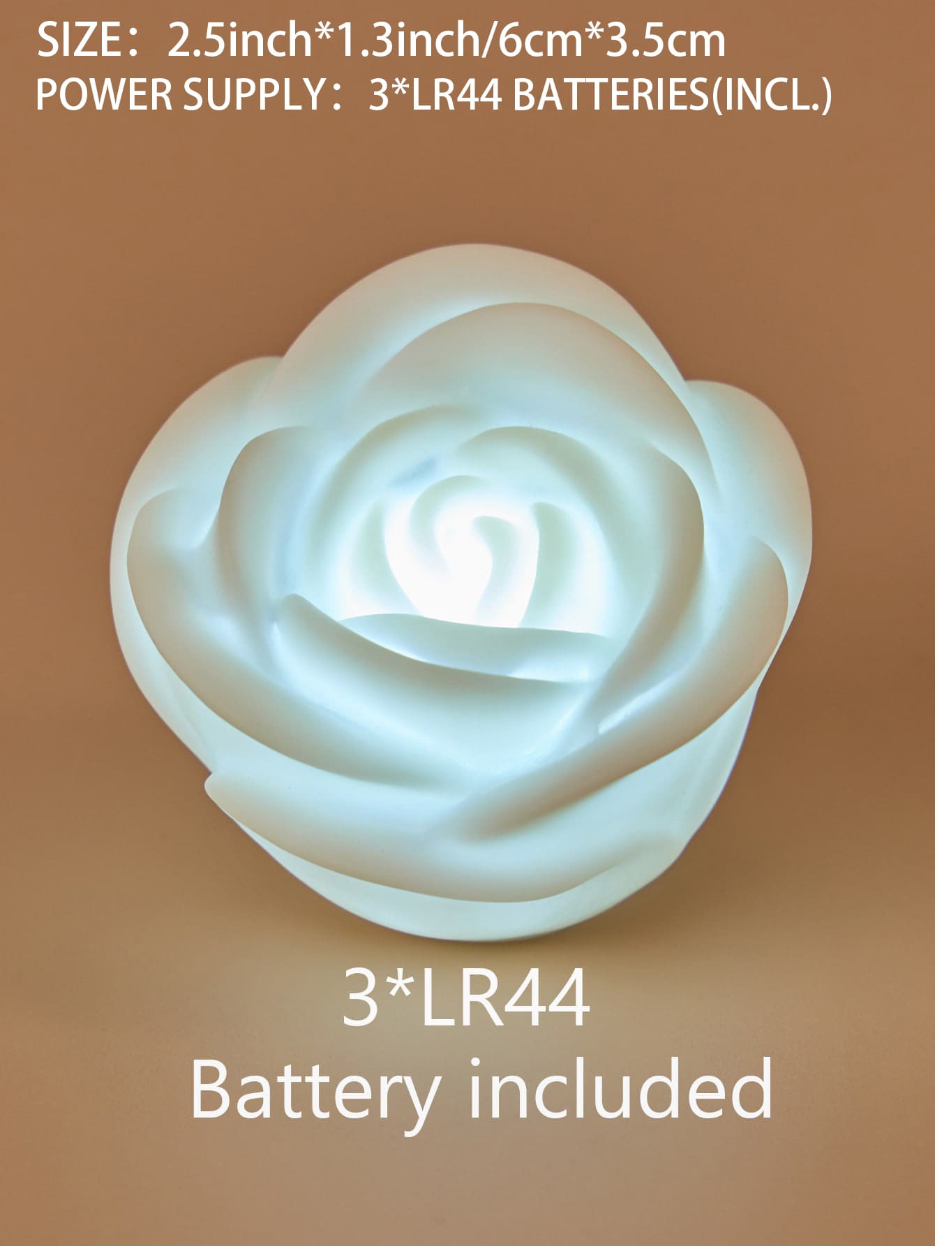 Rose Shaped Light 6pcs Valentines Day ShopOnlyDeal