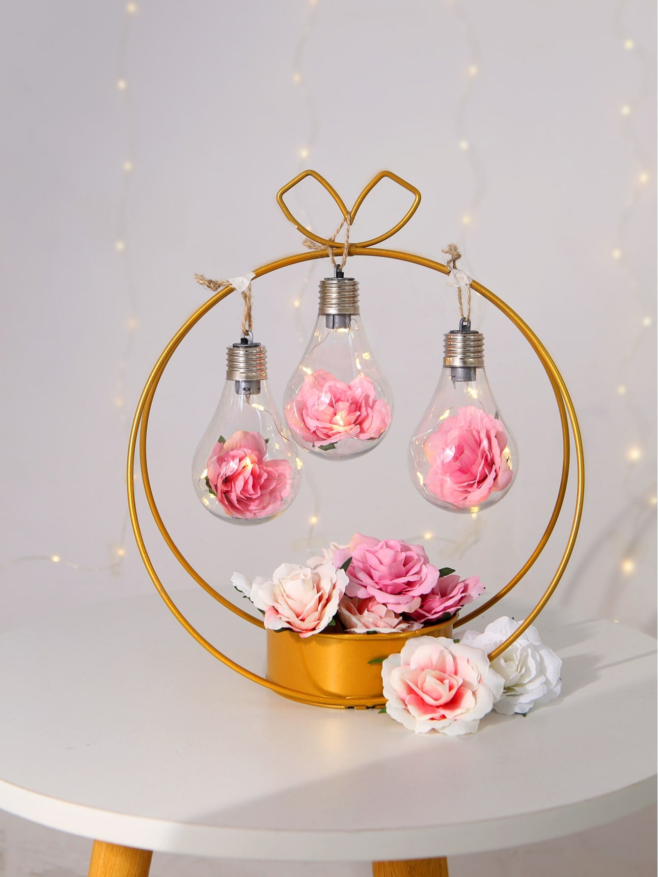 Flower Bulb Valentine's Day Decoration Detail Decor Bulb Light 1pc ShopOnlyDeal