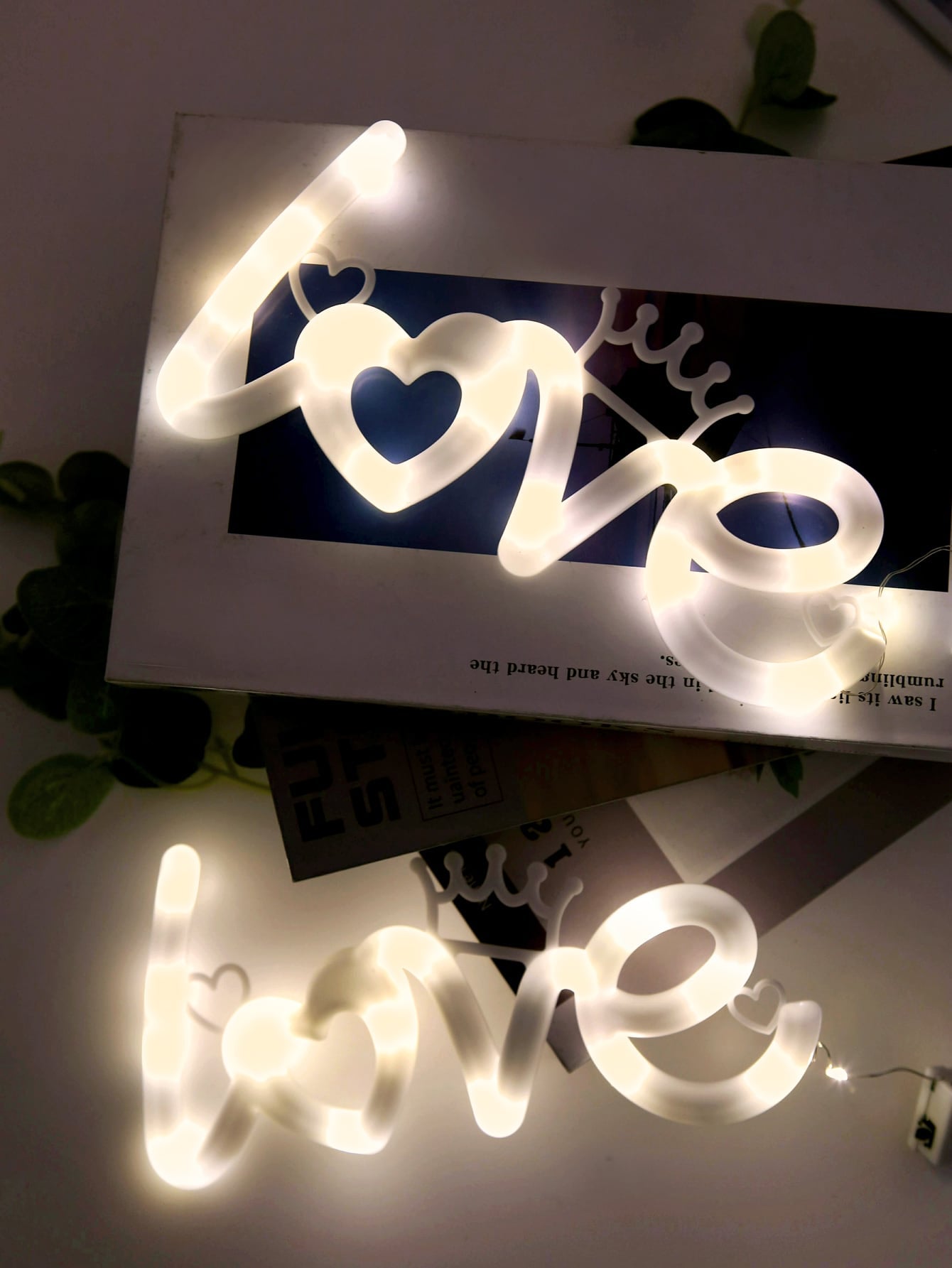 Valentine's Day Love Design Light 1pcs - Love Neon Sign - Love Gift Ideas - Gifts For Lover ShopOnlyDeal