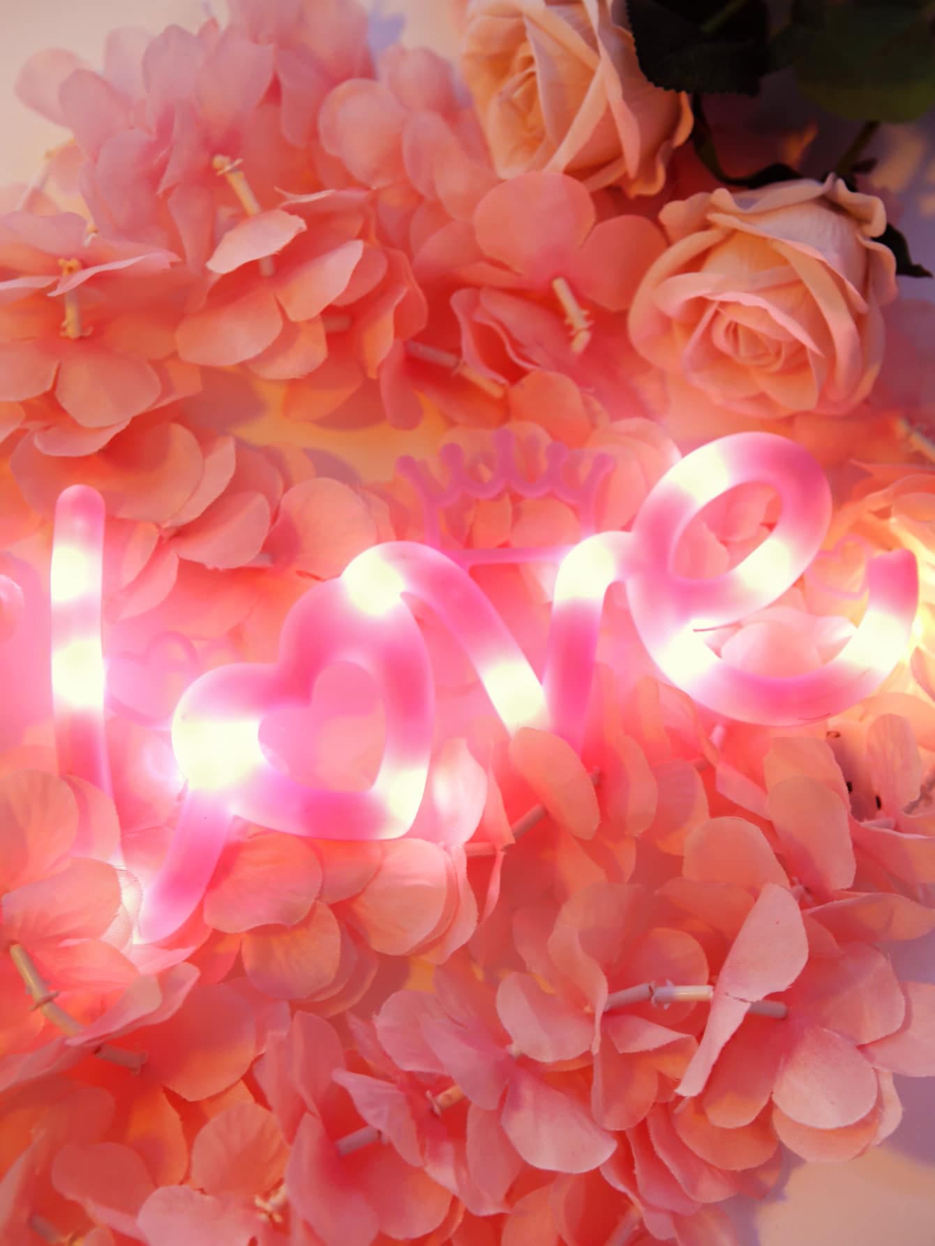 Valentine's Day Love Design Light 1pcs - Love Neon Sign - Love Gift Ideas - Gifts For Lover ShopOnlyDeal