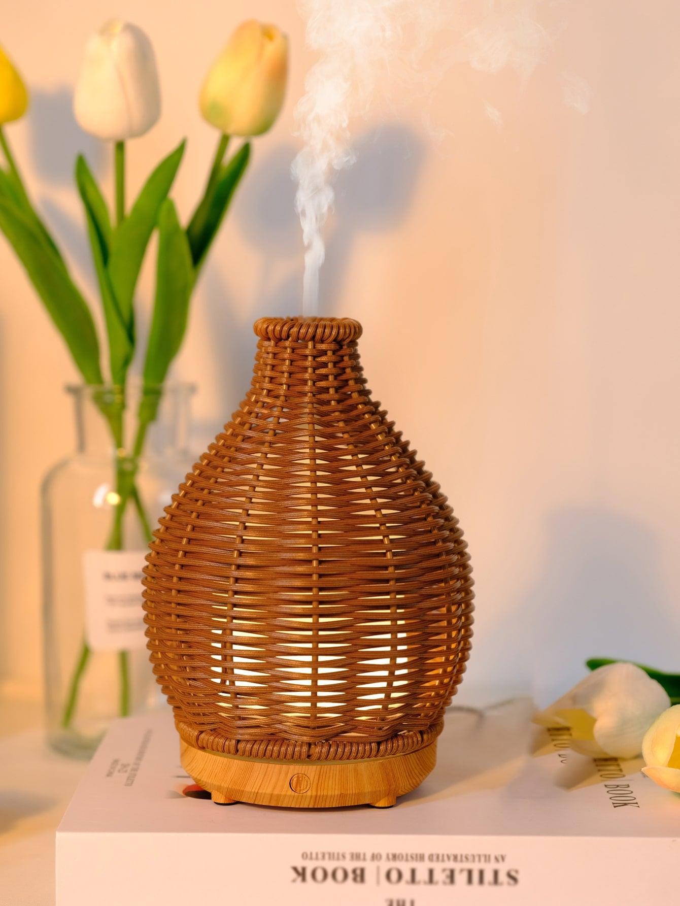 Elegant Braided Design USB Essential Oil Diffuser and Humidifier - The Perfect Appliance for Healthy and Relaxing Living! ShopOnlyDeal