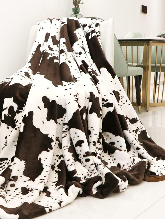 Cow Pattern Throw Blanket Home Decor Ideas ShopOnlyDeal
