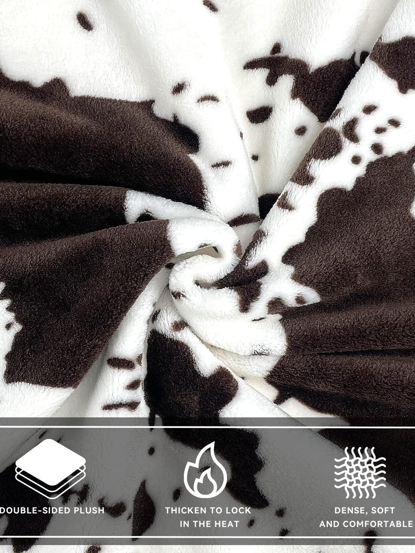 Cow Pattern Throw Blanket Home Decor Ideas ShopOnlyDeal