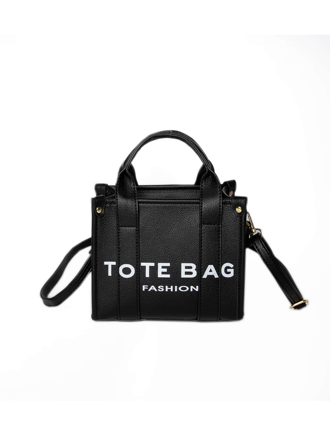 Tote Bag Mini Fashionable Letter Print Handbag ShopOnlyDeal