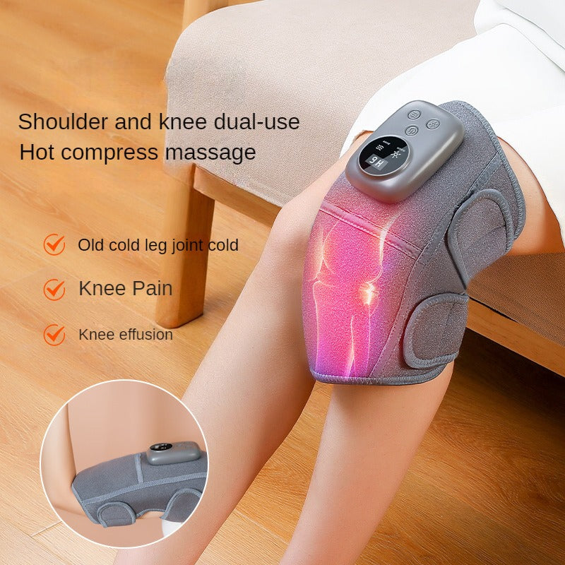 Heating Massage Knee Pad Pain Relieve & Improve Joint Health With Electric Instrument - Usb Heated Knee Massager Brace For Arthritis Sufferers - Temu ShopOnlyDeal