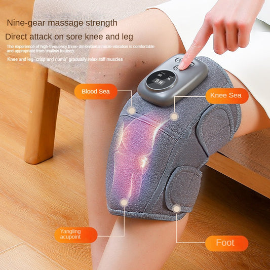 Heating Massage Knee Pad Pain Relieve & Improve Joint Health With Electric Instrument - Usb Heated Knee Massager Brace For Arthritis Sufferers - Temu ShopOnlyDeal