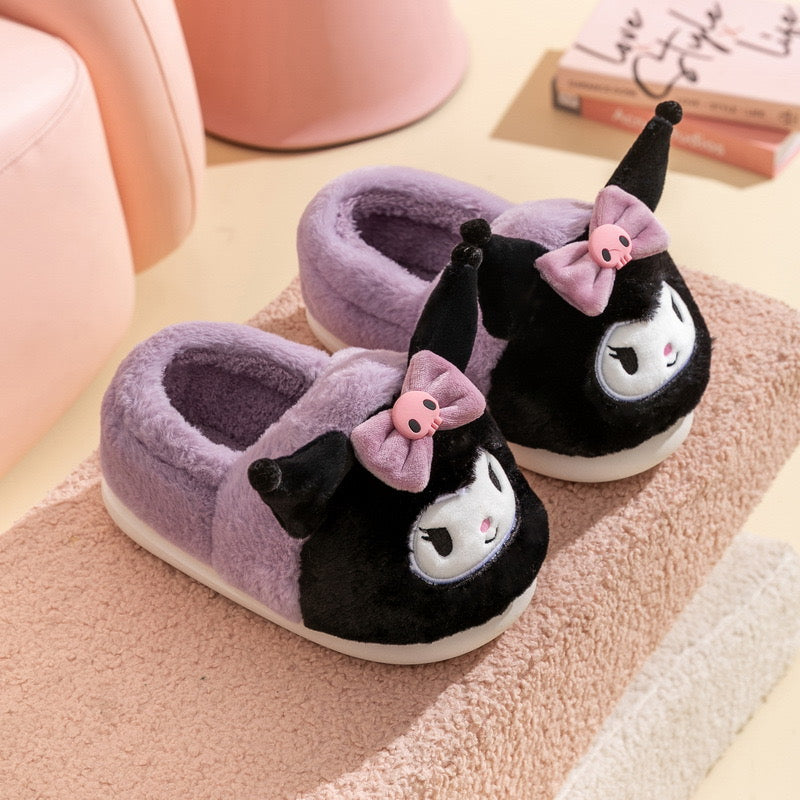 Christmas Gift Cute Cartoon Furry House Shoes For Girls, Comfortable Non Slip Soft Bottom Walking Shoes For Indoor, Autumn And Winter - Temu ShopOnlyDeal