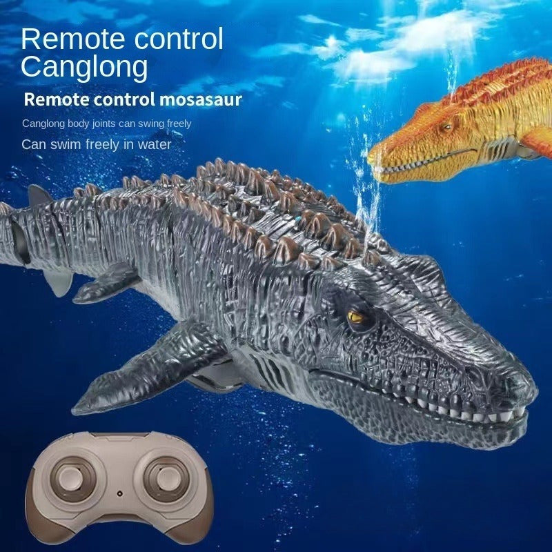 Best Seller Toy Hz Remote Mosasaur Children's Swimming Pool Bionic Electric Water Spray Toy Rechargeable Waterproof Submarine Remote Control Boat - Temu ShopOnlyDeal
