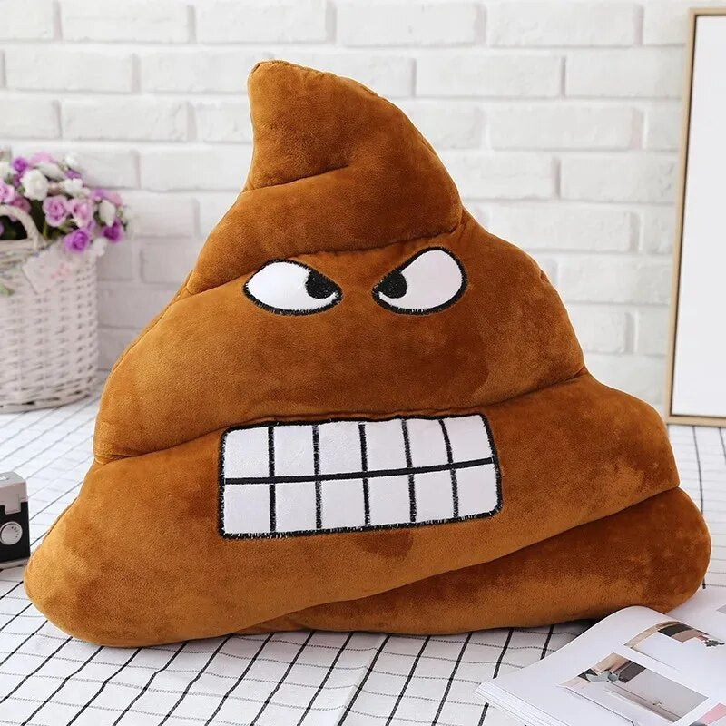 1PC Creative Super Poop Stuffed Plush Toy Funny Cute Face Expression Shit Doll for Children Kids Birthday Christmas Gifts Toy ShopOnlyDeal