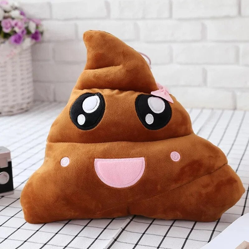 1PC Creative Super Poop Stuffed Plush Toy Funny Cute Face Expression Shit Doll for Children Kids Birthday Christmas Gifts Toy ShopOnlyDeal