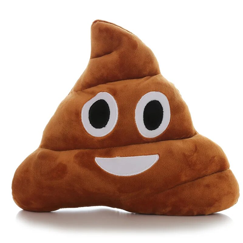 1PC Creative Super Poop Stuffed Plush Toy Funny Cute Face Expression Shit Doll for Children Kids Birthday Christmas Gifts Toy ShopOnlyDeal