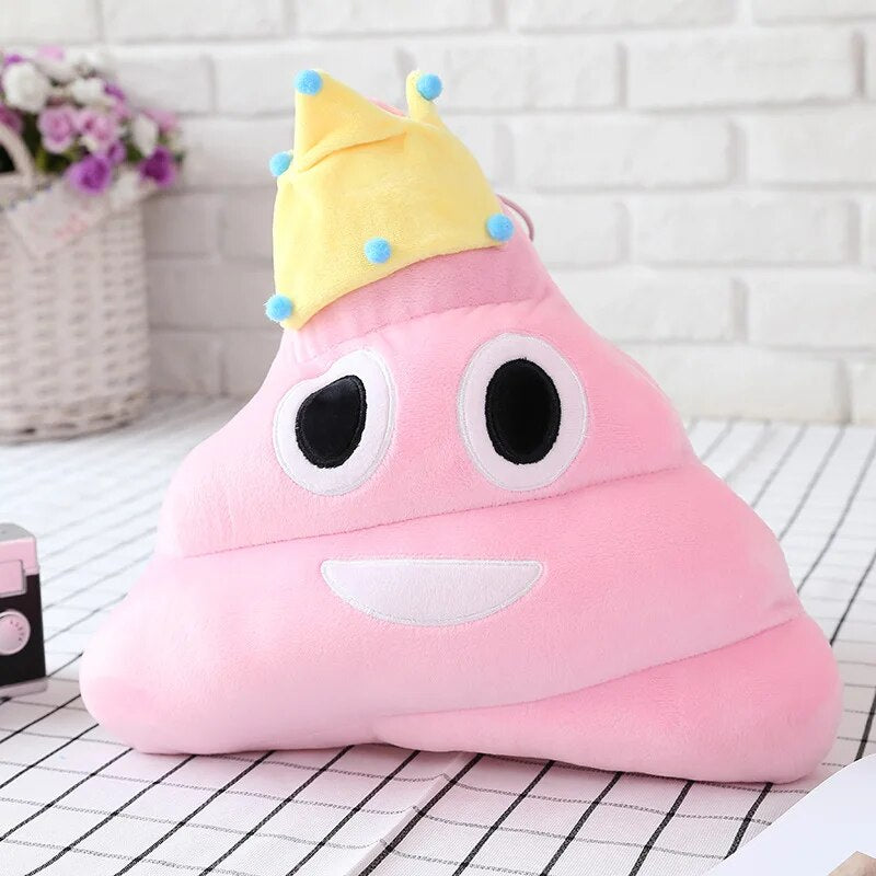 1PC Creative Super Poop Stuffed Plush Toy Funny Cute Face Expression Shit Doll for Children Kids Birthday Christmas Gifts Toy ShopOnlyDeal