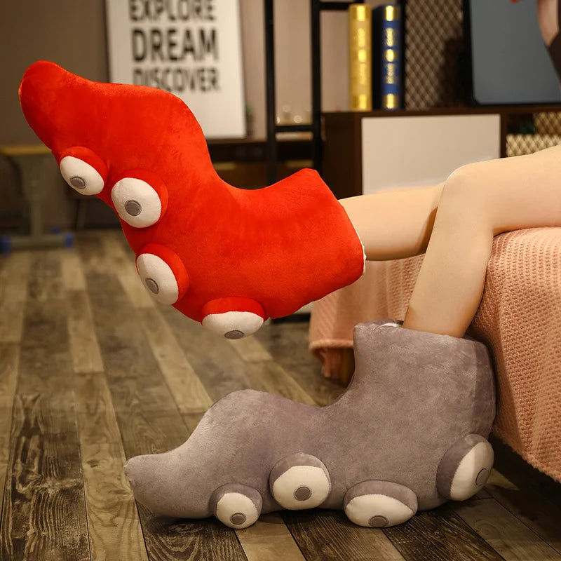 Simulated Octopus Tentacles Plush Throw Pillows Soft Warm Hands and Feet Tentacles Dolls Funny Room Decor Gifts for Kids WLADYSS Plush Toys Store