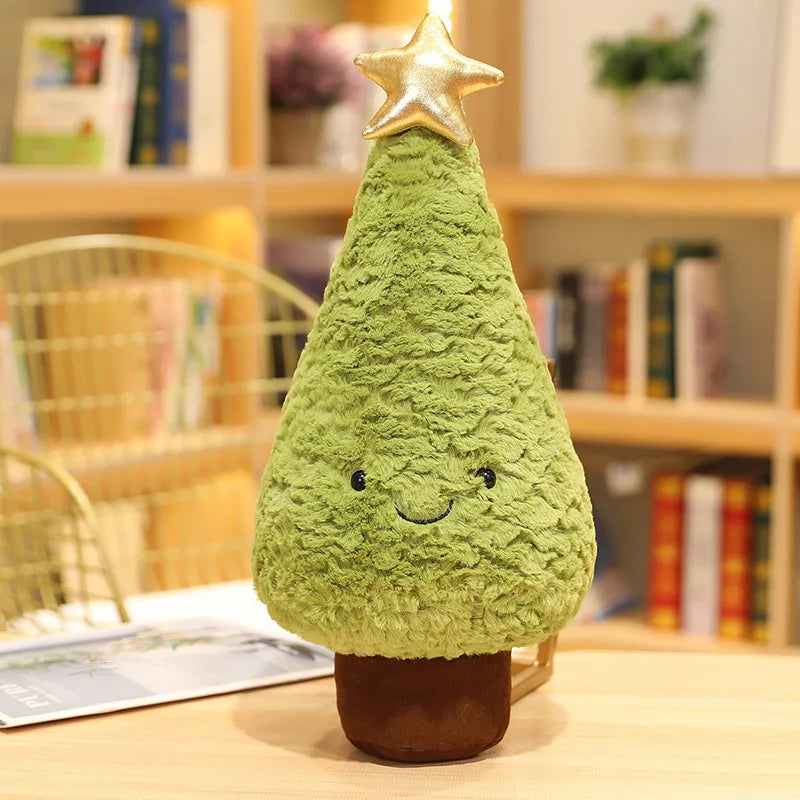 Christmas Tree Plush Toys Cute Evergreen Plush Pillow 1Pc 29-65CM Dolls Wishing Trees Stuffed for Christmas Dress Up ShopOnlyDeal