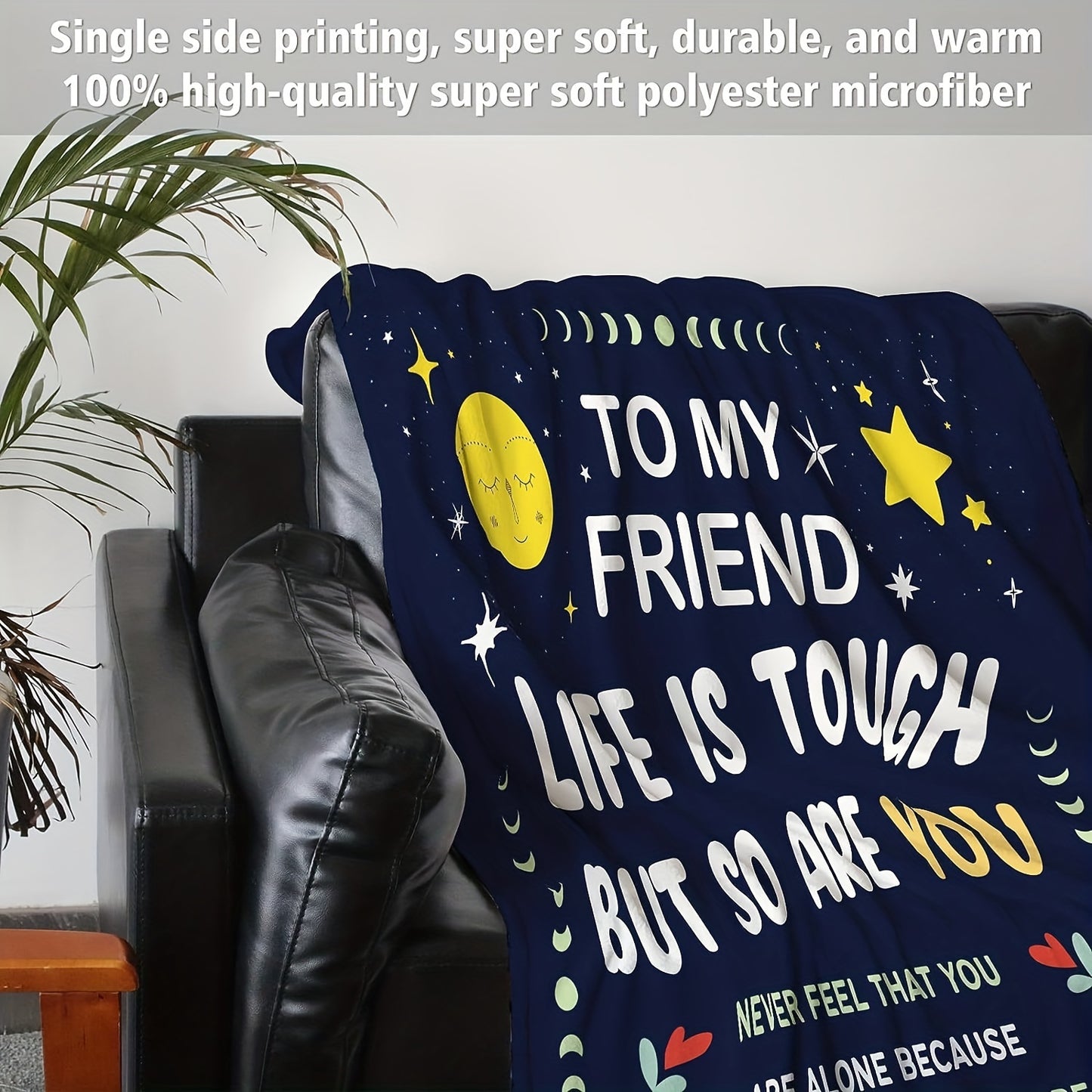 Best Friend Gift To My Best Friend Blanket, Birthday Gift For Female Friends, Girlfriends, Friends, Soul Sisters, Mother's Day, Christmas Gifts For Friends ShopOnlyDeal