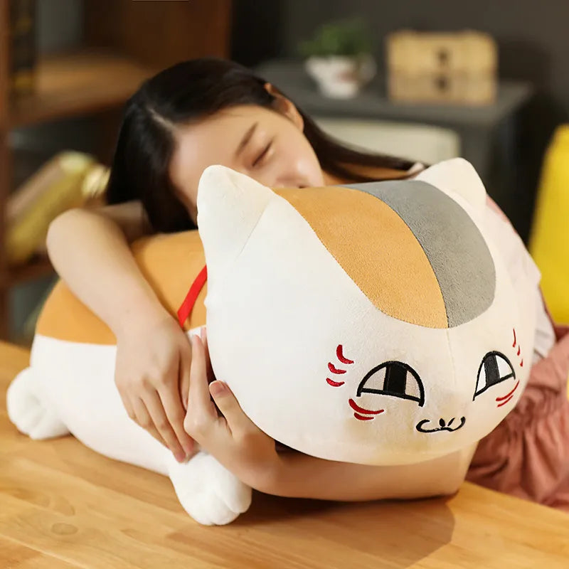 20-60cm Natsume Yuujinchou Nyanko Sensei Plush Cat Anime Cartoon Stuffed Doll Toy Pillow Cushion for Children Birthday Gift ShopOnlyDeal