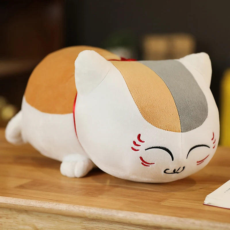 20-60cm Natsume Yuujinchou Nyanko Sensei Plush Cat Anime Cartoon Stuffed Doll Toy Pillow Cushion for Children Birthday Gift ShopOnlyDeal