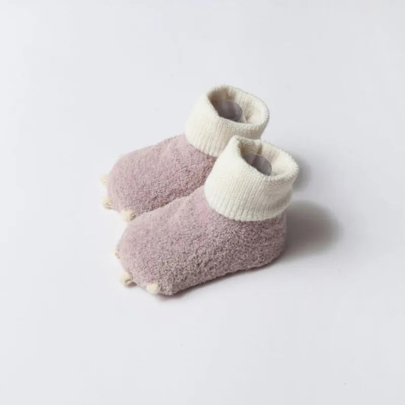 Newborn Socks Animal Paws New Cute  Autumn And Winter Newborn Socks Casual Warm Baby Foot Sock ShopOnlyDeal