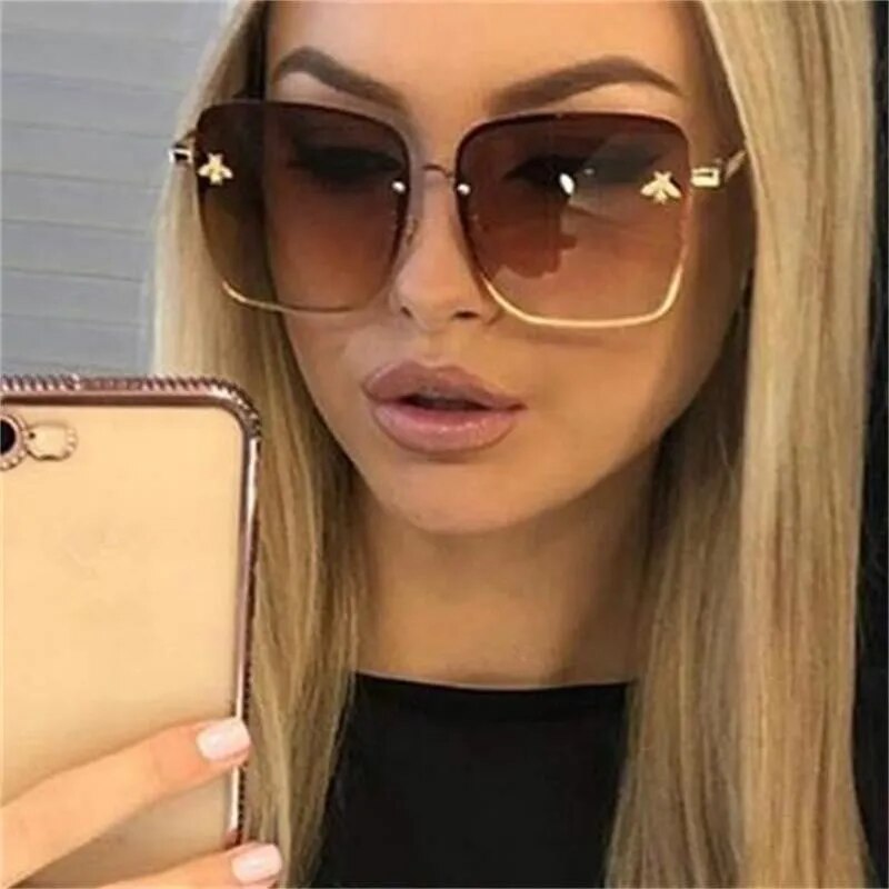 Luxury Woman Brand Designer Fashion Unisex Sunglasses High Quality Sun Glasses Eyewear Ladies Female Glasses ShopOnlyDeal