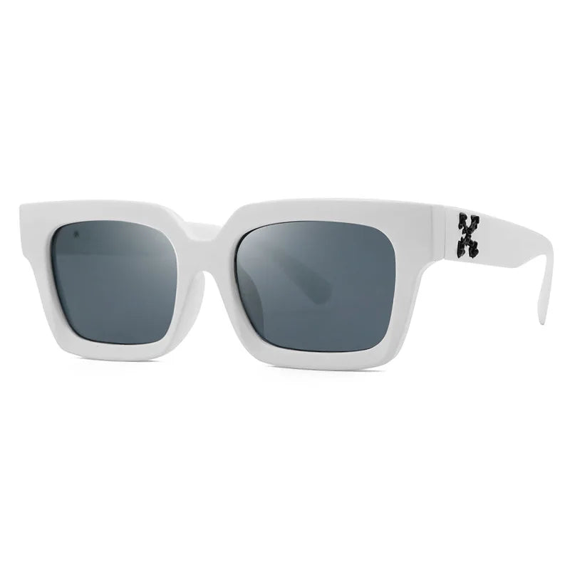 New Trend fashion snowflake square sunglasses men and women sunglasses street shooting hip hop sunglasses mens ShopOnlyDeal