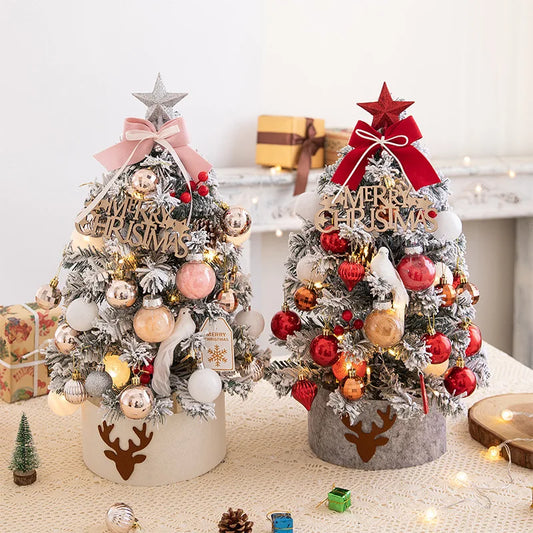 Mini Christmas Tree Set 45-60cm Tabletop Home Decoration ShopOnlyDeal
