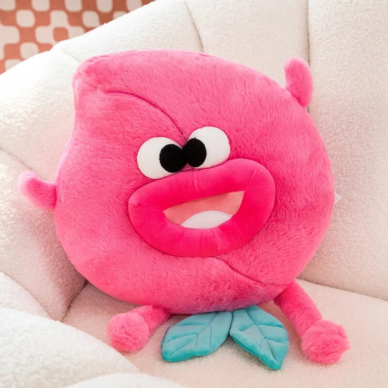 Dopamine Fruit Plush 2023 New Throw Pillow Doll Funny Sausage Big Mouth Ugly Doll Fruit Doll Plush Toy Gift ShopOnlyDeal