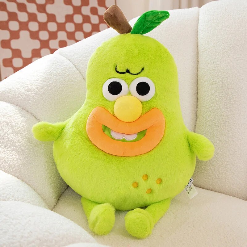 Dopamine Fruit Plush 2023 New Throw Pillow Doll Funny Sausage Big Mouth Ugly Doll Fruit Doll Plush Toy Gift ShopOnlyDeal