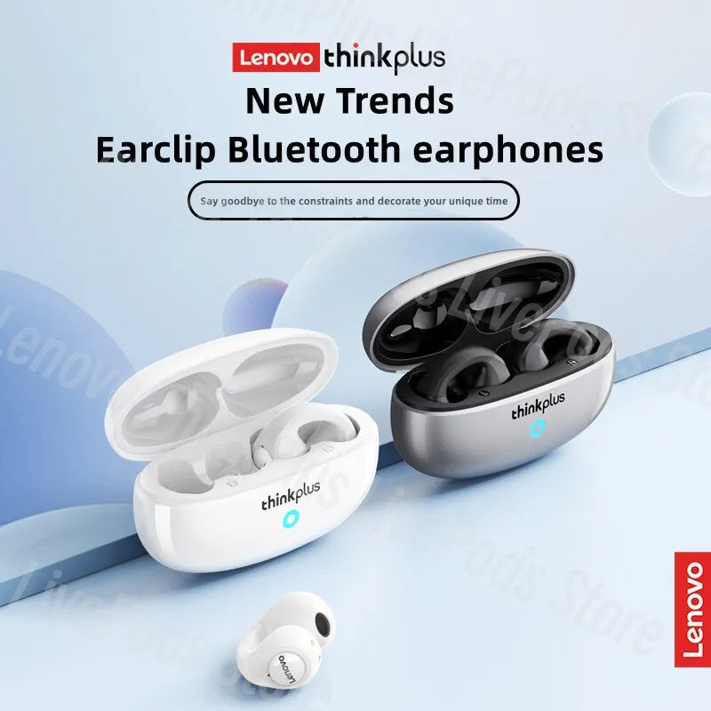 Lenovo XT83 II TWS Wireless Headphones Bluetooth 5.2 Earphones Earclip Design Touch Control HD Earbuds Sports Headset ShopOnlyDeal