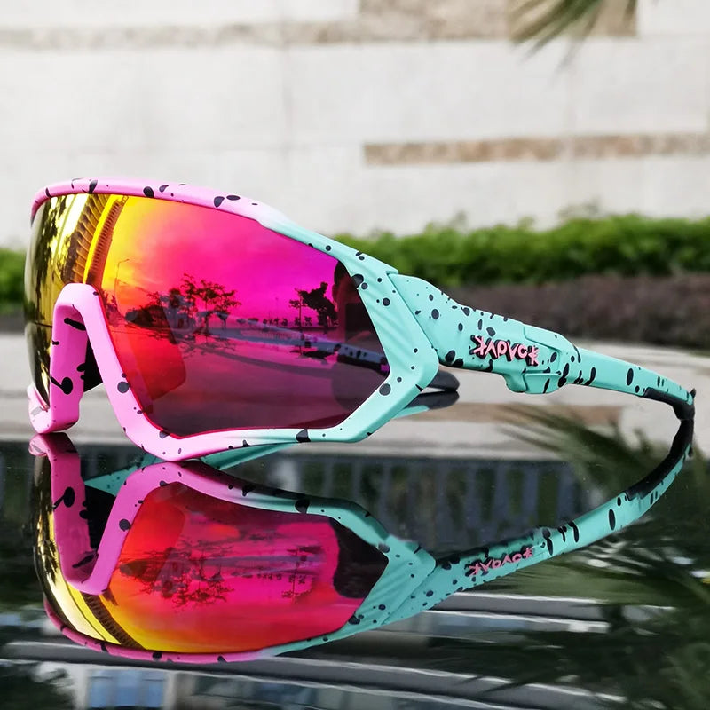 Polarized Sport 5 Lens Cycling 2024 Glasses Bike Mtb Sunglasses Men Women Fishing Running Goggles Fashion Safety Bicycle Eyewear ShopOnlyDeal