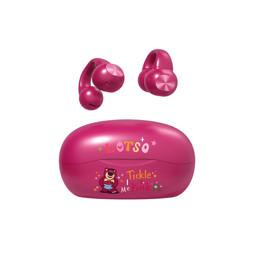 2023 new Disney J01 Bluetooth 5.3 wireless bone conduction headset clip ear music noise reduction headset HD Call sports headset Disney Exclusive Shop Store