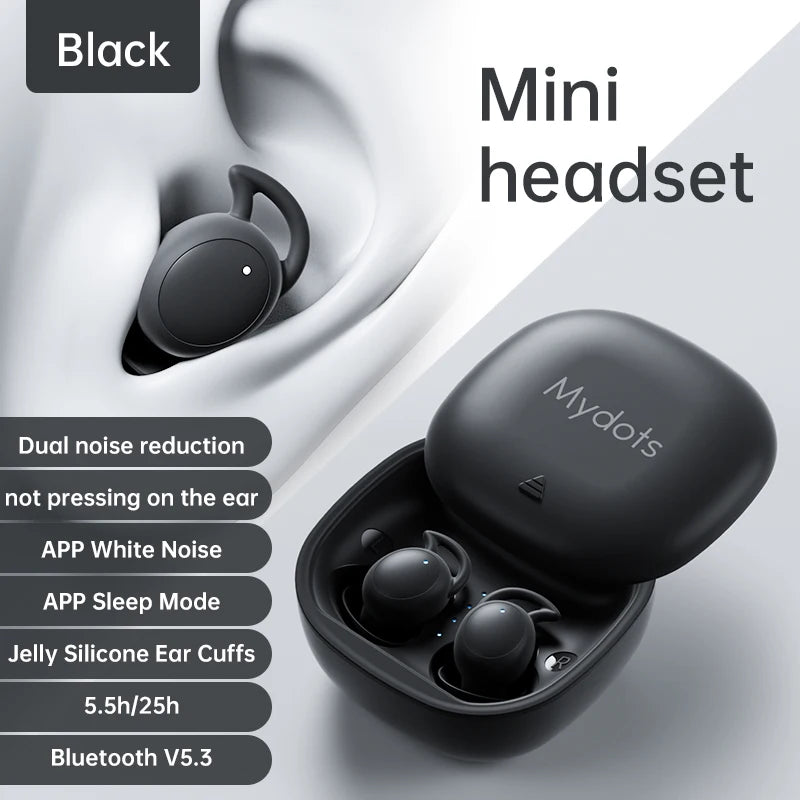 Experience Unmatched Comfort and Sound with 2024's Latest Wireless Bluetooth Headset - Mini Earphones with Sleep Noise Cancelling Technology ShopOnlyDeal