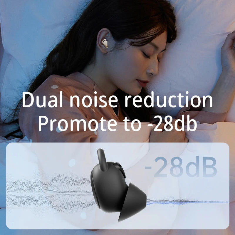 Experience Unmatched Comfort and Sound with 2024's Latest Wireless Bluetooth Headset - Mini Earphones with Sleep Noise Cancelling Technology ShopOnlyDeal