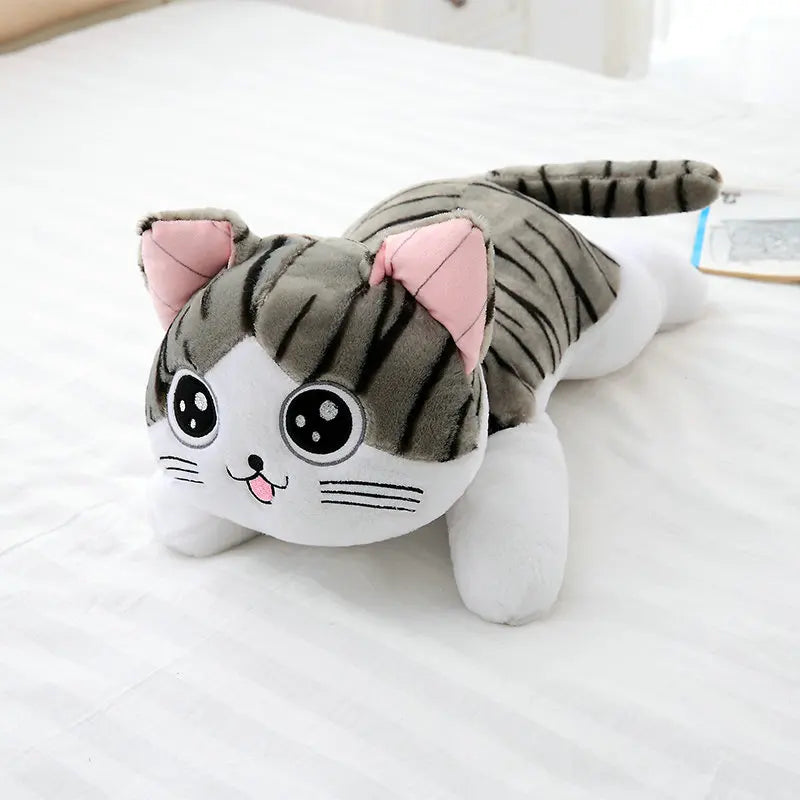 Adorable 20cm Cute Cat Plush Toys - Soft Stuffed Animal Dolls for Boys and Girls - 20cm 5 Styles Cute Cat Plush Toys Doll Soft Animal Cheese Cat Stuffed Toys Dolls Pillow For Boys Girl Gifts ShopOnlyDeal