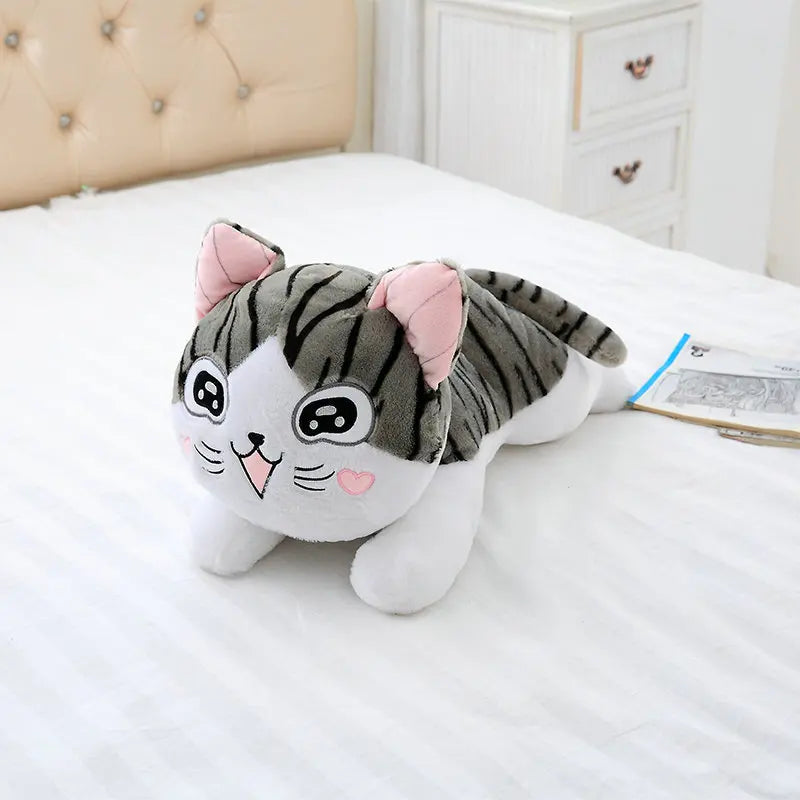 20cm 5 Styles Cute Cat Plush Toys Doll Soft Animal Cheese Cat Stuffed Toys Dolls Pillow For Boys Girl Gifts ShopOnlyDeal