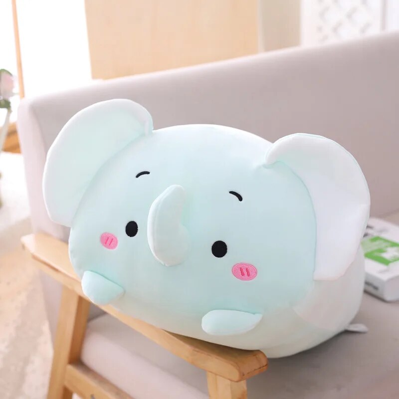 Kawaii Elephant Dinosaur Pig Cat Bear Panda Hamster Deer 20cm Soft Plush Stuffed Doll Baby Pillow Birthday Gift Toys ShopOnlyDeal