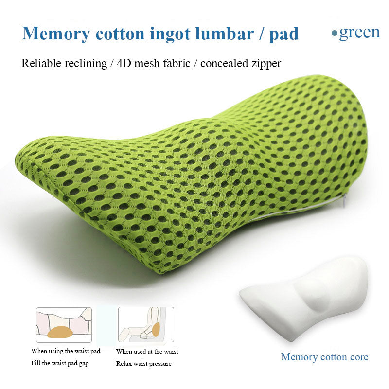 Lumbar Support Pillow For Side Sleepers Pregnancy Relieve Hip Coccyx Sciatica Pain Machine Chair Back Cushion Waist Car Seat ShopOnlyDeal