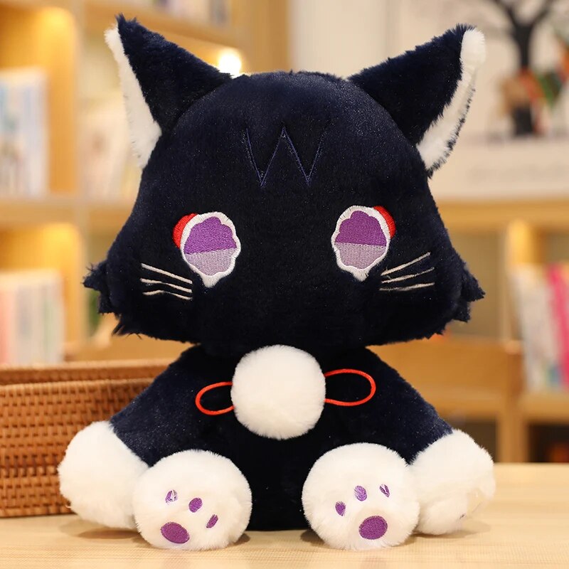 Cute Anime Scaramouche Cat Plush Toys 25/35CM Dolls Soft Genshin Impact Plush Toy Stuffed Pillow Birthday Gift for Children Kids ShopOnlyDeal