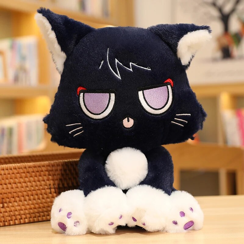 Cute Anime Scaramouche Cat Plush Toys 25/35CM Dolls Soft Genshin Impact Plush Toy Stuffed Pillow Birthday Gift for Children Kids ShopOnlyDeal