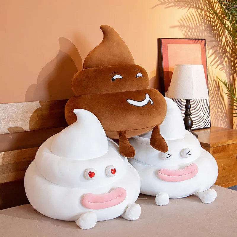 Funny Poop Plushie Toys 25-55CM Stuffed Toys Simulation Faeces Pillow Stuffed Soft Creative Sofa Cushion Birthday Gifts Peluches ShopOnlyDeal
