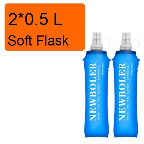 250ml 500ml  Soft Water Bottle Folding Collapsible TPU Soft Flask  For Running Hydration ack Waist Bag Vest SD09 SD10 ShopOnlyDeal