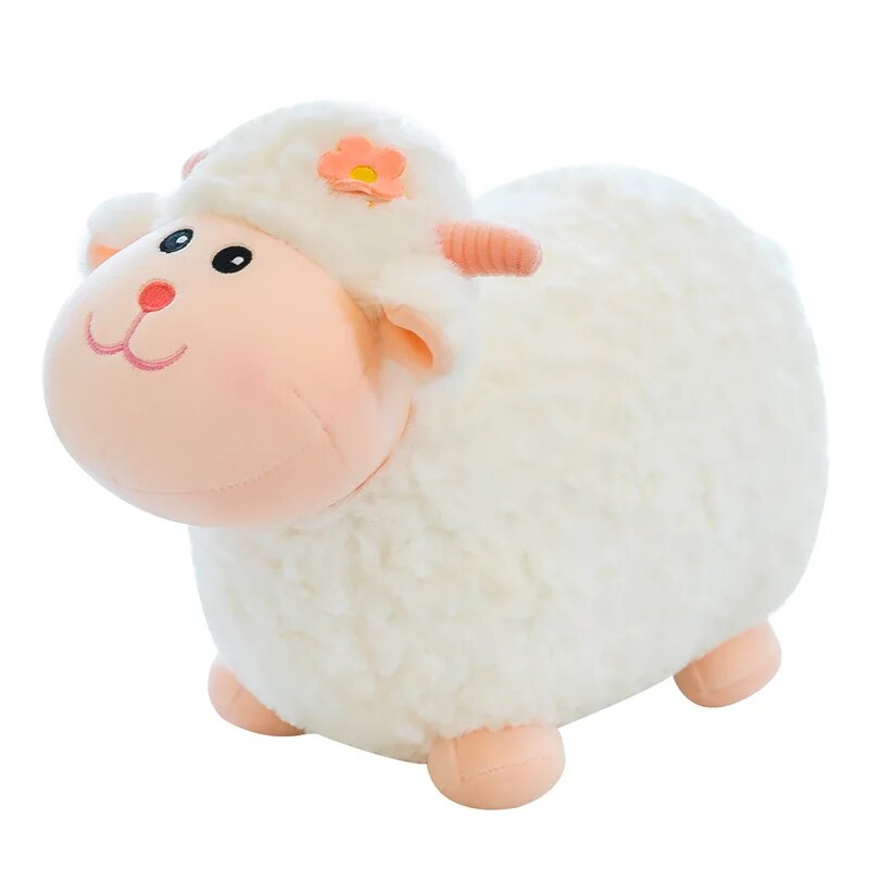 Cute Sheep Plush Toys 25cm Baby Kawaii Animal Doll Sleeping Mate Valentine's Day Christmas Birthday Gifts for Children Girl ShopOnlyDeal